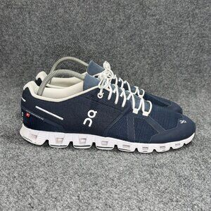 On Running Cloud 5 Running Shoes Men's Size 11 Blue White Athletic Run Training